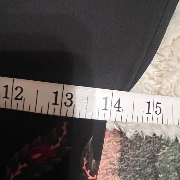 FARM Rio Black Dress with Colorful Floral Design - Picture 5 of 5